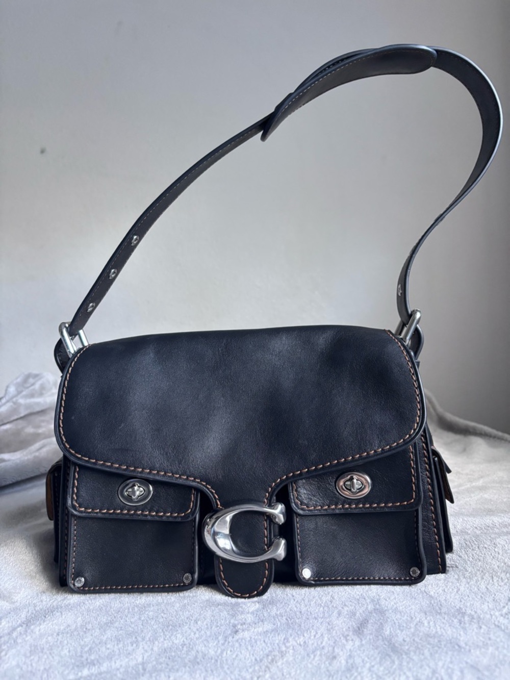 Coach Western Tabby Cargo Black